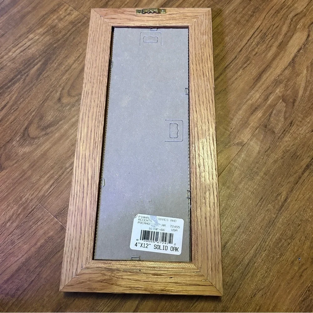 Rectangular Wooden Framed Mirror oak